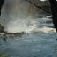 The Passaic River just above the Great Falls viewed from the north bank.