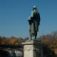 Alexander Hamilton statue, facing the Great Falls (Franklin Simmons 1905).