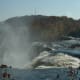 The Paterson Great Falls viewed from the north bank of the Passaic River.