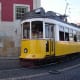 Tram 28 cruising through Alfama