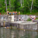 Jumping off the cliffs at Dorset Quarry