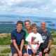 Cadillac Mountain overlooking Bar Harbor