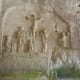 Cave of the Last Judgment, bas-relief from the 15th century. (Crucifixion)