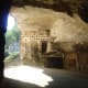 You can see the work of the artist, Max Mitau, inspired by the caves of Brantome