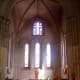 The east end of Brantome church