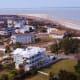 View from top overlooking Atlantic Ocean.