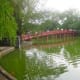 Cool bridge in Hanoi, Vietnam