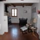 Casetta Livia, spacious common room and kitchen.