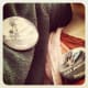 wearing our buttons