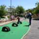 Our boys enjoyed the miniature golf course at the Speedpark.