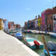 The colors of the island of Burano, Venice