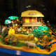 The models under glass show you how nice Playmobil can look when grown-ups play with them and don't let kids touch them.