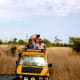 Chasing wildlife on a four-wheeler!
