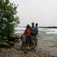 The last of the Three Sisters Islands allows visitors to watch the Niagara River roar past.