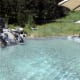 The largest pool, with fresh water continually coming in.