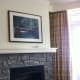 Every room in the resort comes with a Muskoka stone gas fireplace.