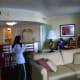 The 2 bedroom suites at The Rosseau are very spacious.