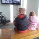 Watching a video about coal mining history.