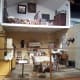 A model of an early house in Pennsylvania