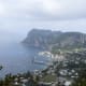 View of Capri's harbour from the lookout point on Anacapri