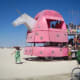 Flying Pink Unicorn Artcar