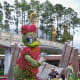 Daisy Duck - part of Epcot's International Flower and Garden Festival