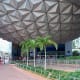 Spaceship Earth is located under the Epcot dome.