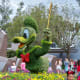 Donald Duck - part of Epcot's International Flower and Garden Festival