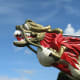 The replica of the Empress of Japan figurehead