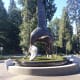 "Chief of the Undersea World" is a bronze sculpture of an orca (or killer whale) by Bill Reid