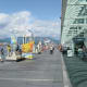 Walking along the promenade