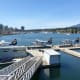 Float planes near Canada Place