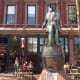 A statue of Gassy Jack