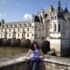 View of the arches and east facade over the Cher River. No wonder Diane de Poitiers so loved this place!