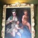 Masterpiece "The Holy Family" by 16th century painter Andrea del Sarto hangs in the Library.