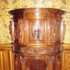 Two 16th century Italian cabinets sit in Catherine de' Medici's Green Study. She once governed France from this room.
