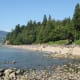 Third Beach and its backdrop