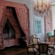 Lavish royal apartments were unfurnished in King Francis' day, as the windows to the castle were open. Large hunting parties had to bring their own furniture with them.