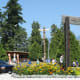 An entrance to the First Nations centre