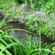 Several artists (aspiring Monets?) sat and sketched the wild beauty of the Japanese garden.