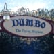 The famous Dumbo ride