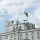 The roof and upper part of the Hotel Vancouver
