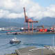 SeaBus takes people across Burrard Inlet and is part of the public transit system.
