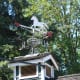 A weather vane at the museum