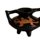 Lenca Winged Vase/Pot With Gecko Motif, Lempira