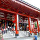 Entrance to Sensoji Temple's main hall