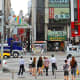 Shops and restaurants along Chuo-Dori Street