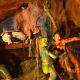 Dismemberment, in various forms, repeatedly features in this hellish showcase.