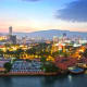 Those arriving at Penang by cruise ship would be treated to this view from Swettenham Pier during sunset.