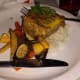 Beef Bobotie. I couldn't get a good enough pic of this with the lighting so it may not look as appetizing but it was wonderful. Almost like a meatloaf but quite delicious.